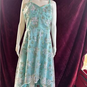 Floral Embroidered Dress